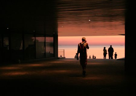 silhouettesの写真素材