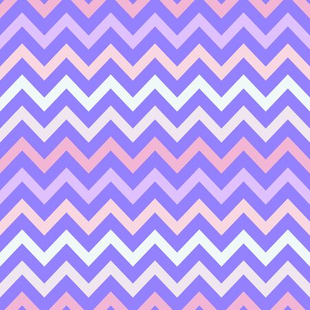 Pastel chevron seamless pattern vector background. Retro vintage designのイラスト素材