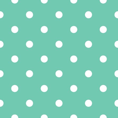 Polka dot seamless patterns vector background. Great for spring and summer wallpaper, backgrounds, invitations, packaging design projects.のイラスト素材