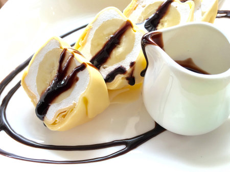 Banana crepe.の素材