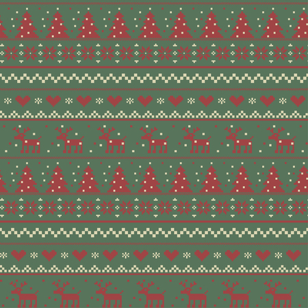 Christmas pattern illustration.のイラスト素材
