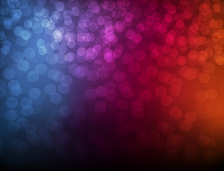 Neon abstract lines design on dark background vectorのイラスト素材