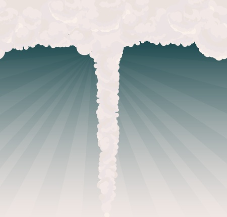 Tornado illustrationのイラスト素材