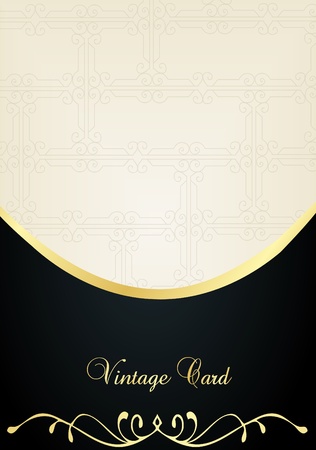 Luxury golden vintage backgroundのイラスト素材