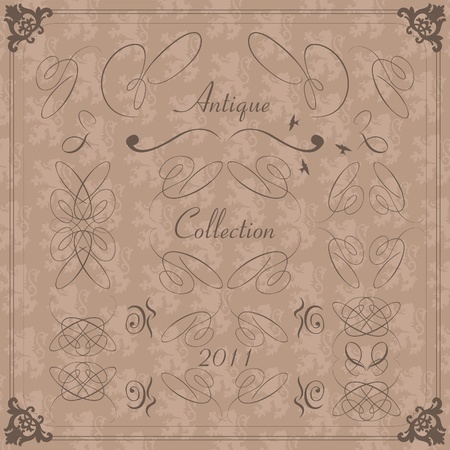 Vintage vector background for card or book coverのイラスト素材
