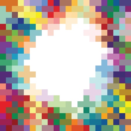Knitted colorful wool background illustration vectorのイラスト素材