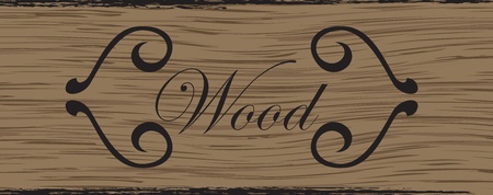 Wood plank texture vector backgroundのイラスト素材