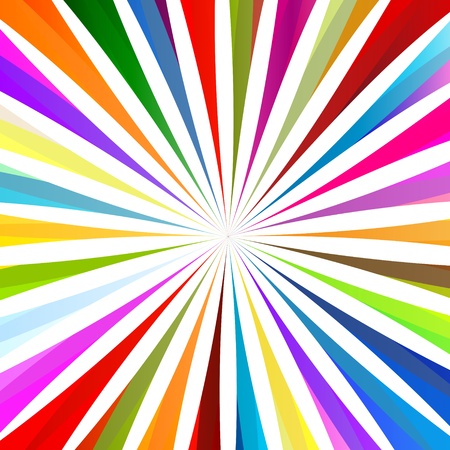Colorful burst background for posterのイラスト素材