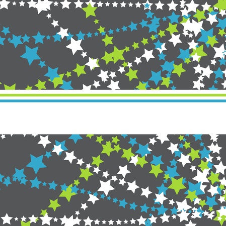 Stars background with space for textのイラスト素材