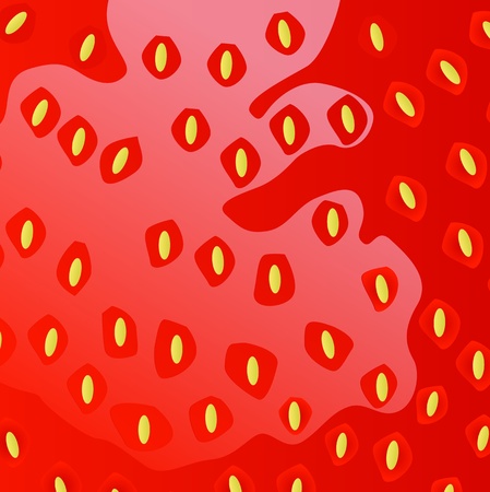 Beautiful and sweet strawberry sun burst backgroundのイラスト素材