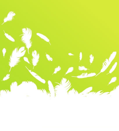 Feather vector background with copy space for textのイラスト素材