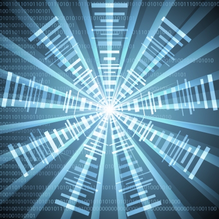 Futuristic high tech abstract vector backgroundのイラスト素材