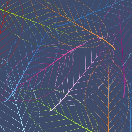 Leaves vector abstract background for posterのイラスト素材