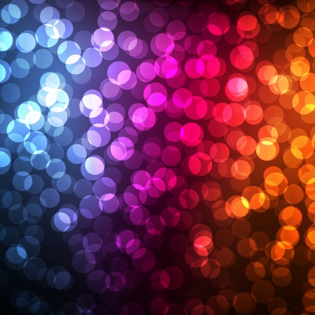 Neon abstract lines design on dark background のイラスト素材