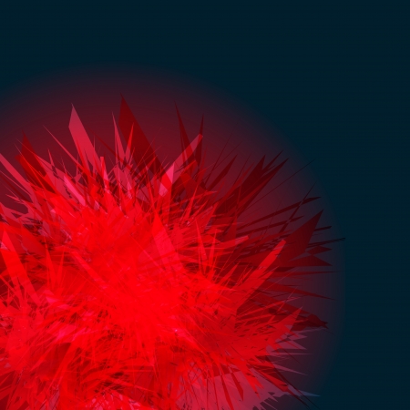 Red explosion background for posterのイラスト素材