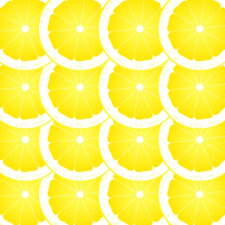 Lemon slices background のイラスト素材