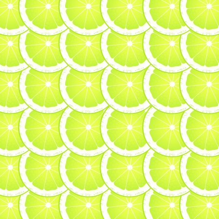 Lime slices backgroundのイラスト素材