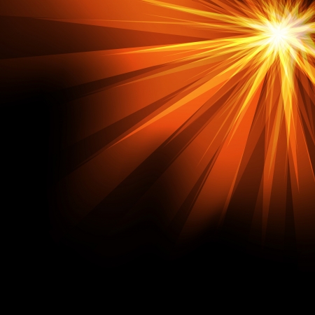 Neon abstract lines design on dark background のイラスト素材