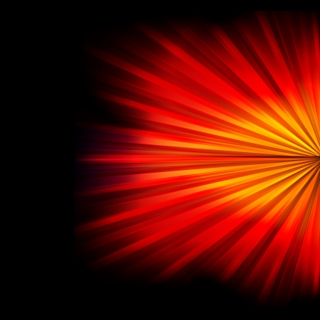 Abstract burst background with neon effects and colorful lightsのイラスト素材