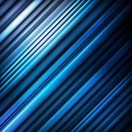 Blue abstract vector background concept with neon linesのイラスト素材