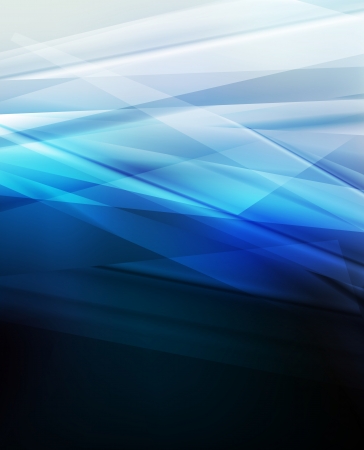 Blue abstract vector background concept with neon linesのイラスト素材