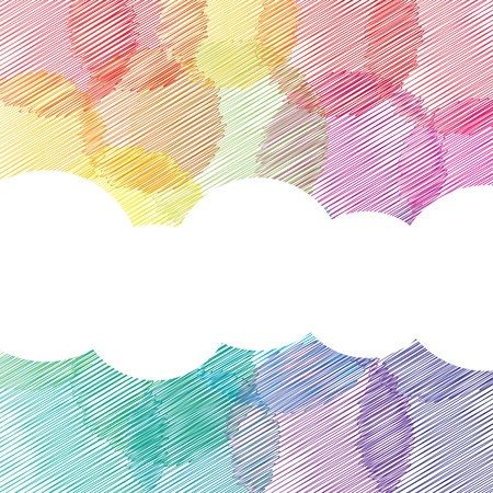 Abstract color splashes vector background for posterのイラスト素材
