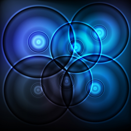 Blue abstract futuristic CD backgroundのイラスト素材