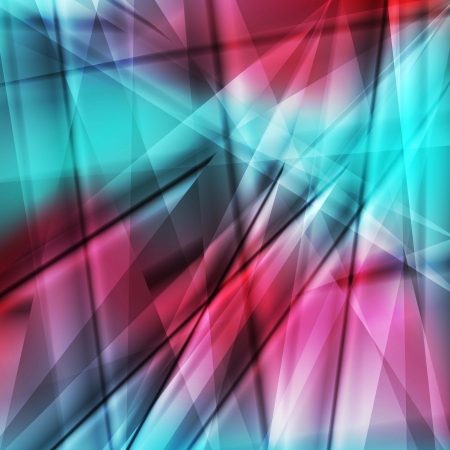 Neon abstract lines design on dark background vector conceptのイラスト素材
