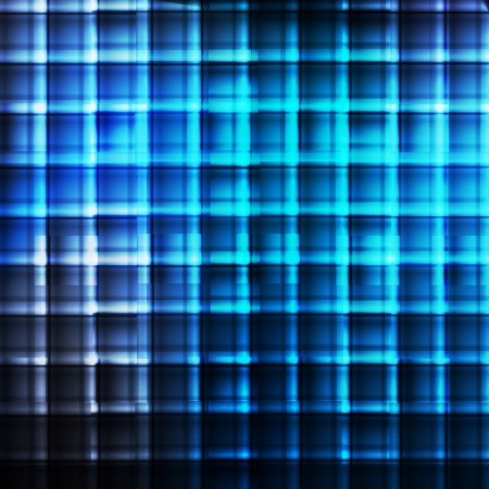 Blue abstract vector background concept with neon linesのイラスト素材