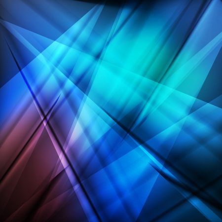 Blue abstract vector background concept with neon linesのイラスト素材