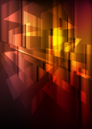Orange and red abstract vector background conceptのイラスト素材