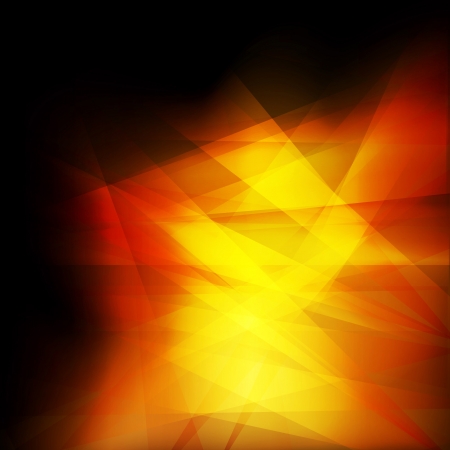 Orange and yellow abstract vector backgroundのイラスト素材