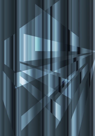 Blue abstract background vector neon template for posterのイラスト素材