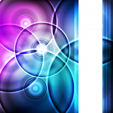 Abstract light neon vector background template for posterのイラスト素材
