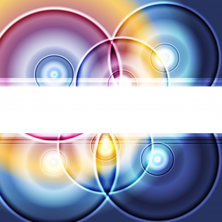 Abstract light neon vector background template for posterのイラスト素材