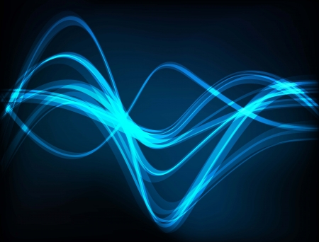 Abstract blue vector background template for posterのイラスト素材