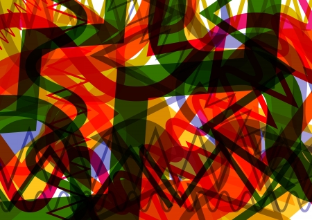 Abstract retro lines background vector concept for posterのイラスト素材
