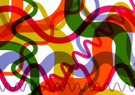 Abstract retro lines background vector concept for posterのイラスト素材