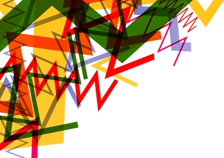 Abstract retro lines background vector concept for posterのイラスト素材