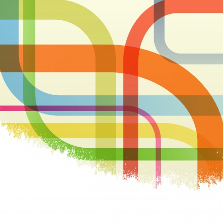 Abstract retro lines background vector concept for posterのイラスト素材