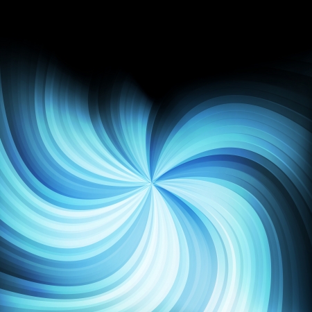 Blue rotating swirl background concept templateのイラスト素材