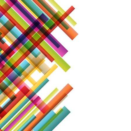 Color lines colorful mosaic abstract illustration background vector for posterのイラスト素材