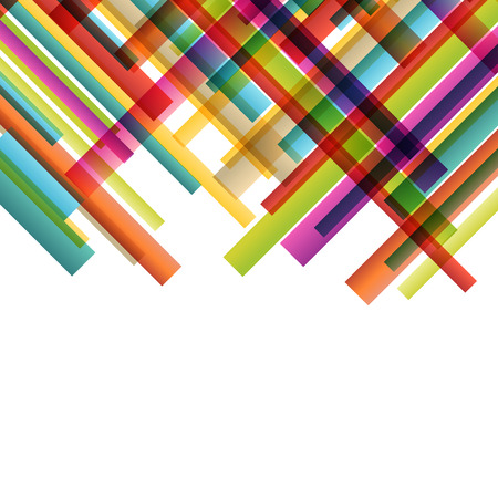 Color lines colorful mosaic abstract illustration background vector for posterのイラスト素材