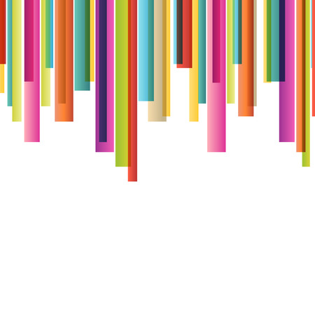 Color lines colorful mosaic abstract illustration background vector for posterのイラスト素材