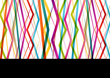 Party color spiral ribbon lines abstract background illustration vectorのイラスト素材