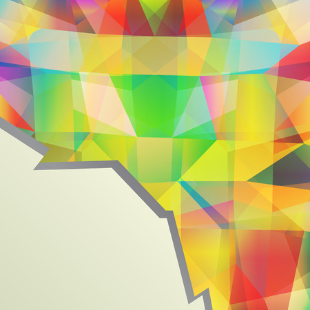 Colorful abstract design template vector background concept for posterのイラスト素材