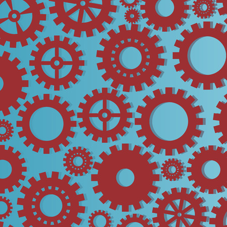 Gear vector background industry or teamwork conceptのイラスト素材