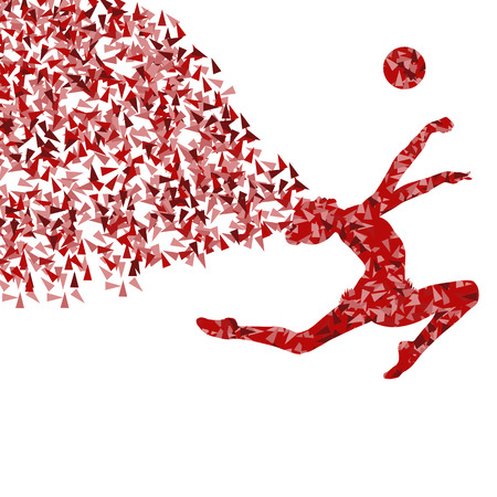 Art gymnastics with balls vector background concept for posterのイラスト素材