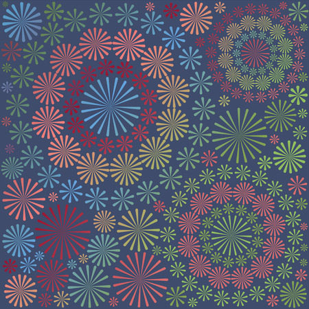 Floral ornament wallpaper vector retro background concept for posterのイラスト素材