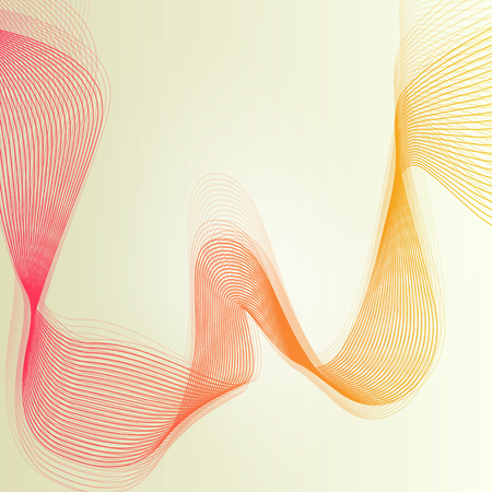 Abstract wave vintage retro lines background vector illustration motion conceptのイラスト素材